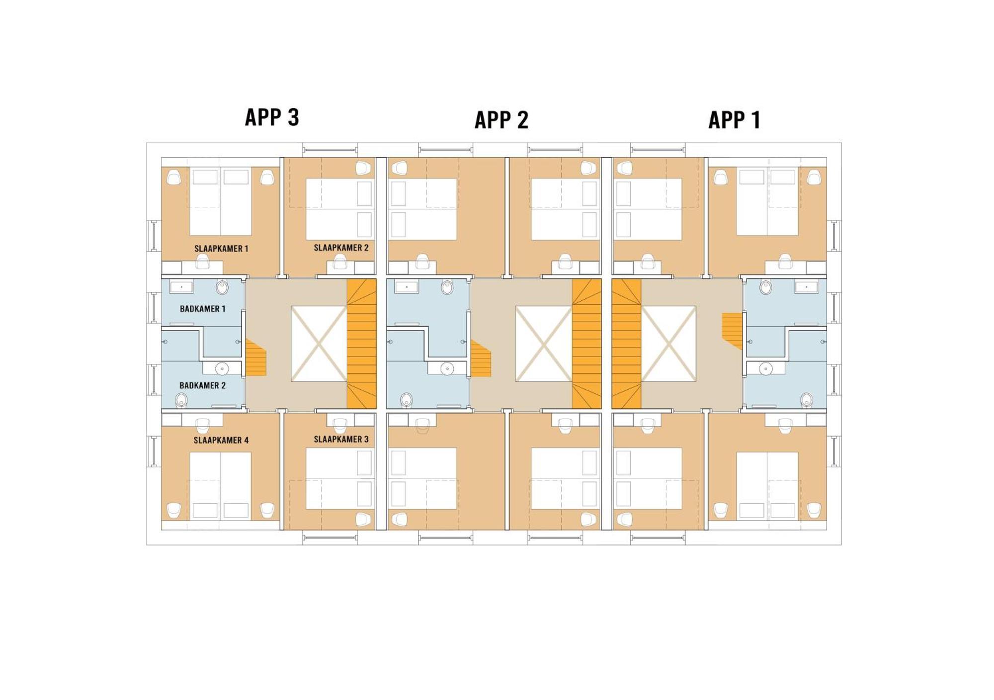 Apartmán Bramendijk Groede Pokoj fotografie